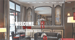 Desktop Screenshot of hoteleiffelseineparis.com